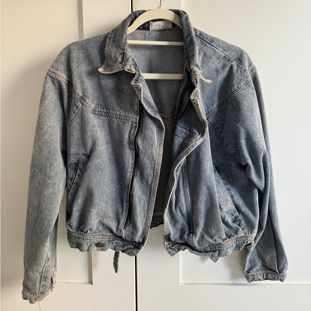 Sage Jean Jacket!